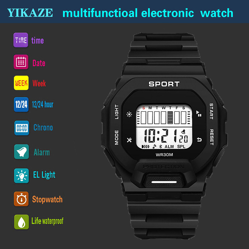 YIKAZE Men's Sports Watch Wate - đánh giá và giá Outdoor Sports Adventure